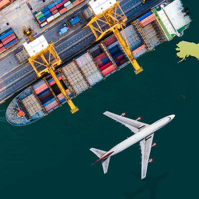 Spedizione aerea standard Spedizione aerea economica